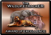 Winner of Wildlife Tracker Gold Award